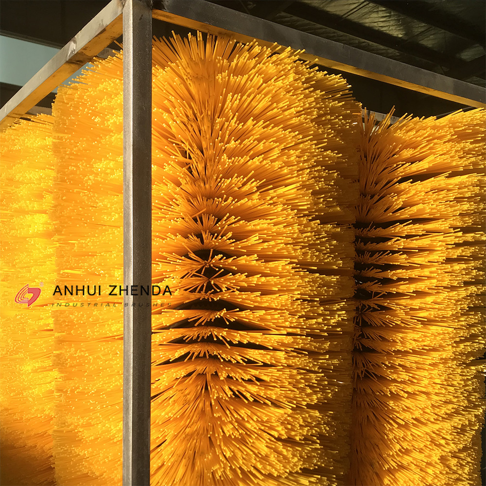 165x550mm Wafer Brushes For Bobcat Road Sweeper Brush Replace