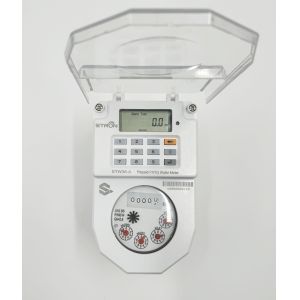 STS Water Meter Plastic The Water Consumption with Electromagnetic Water Flow