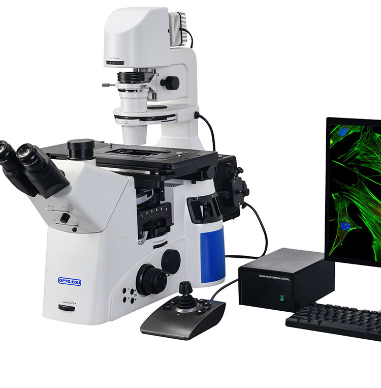 Full Motorized Opto Edu Microscope Semi APO BF / PH / PL / FL / DIC