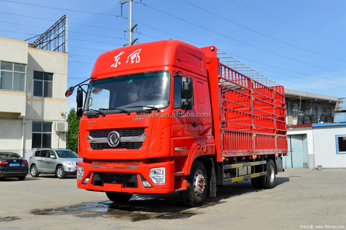 Transport Love Cows Safely and Efficiently with Dongfeng Left Hand Driving Cargo Trucks