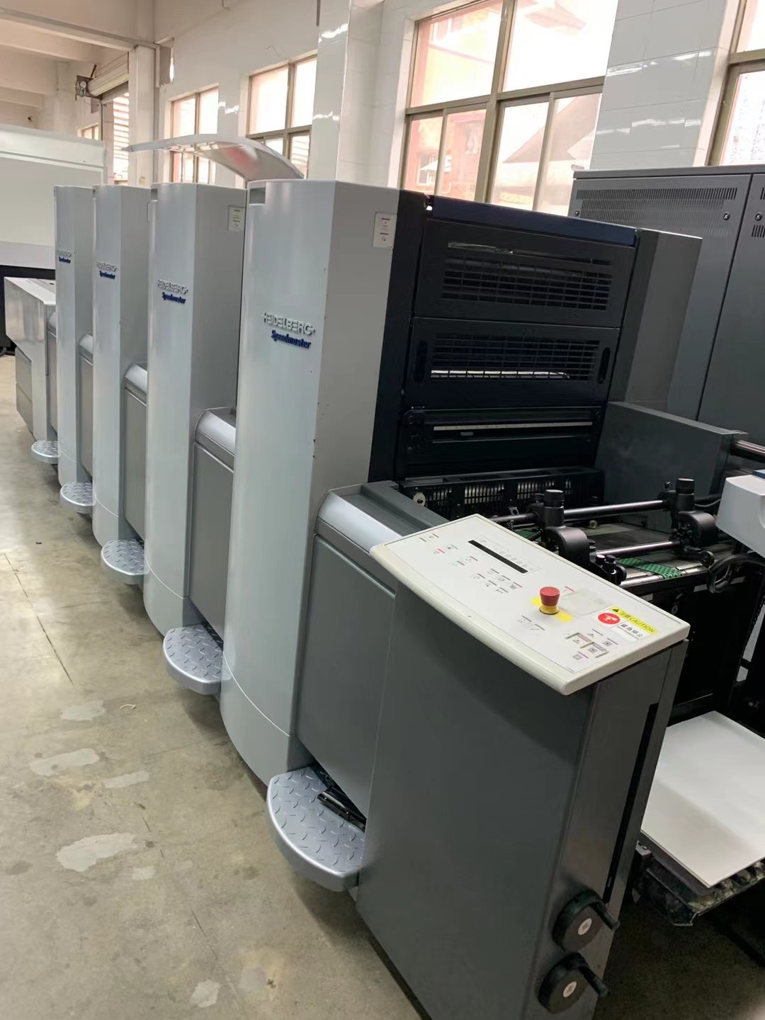 Original Heidelberg Printing Machine SM52-4 Four Colors Heidelberg Press Machine For Printing