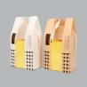 Buy cheap FSC French Caterpillar Bakery Paper Bag 50gsm-140gsm Recyclable Bread Baguette from wholesalers
