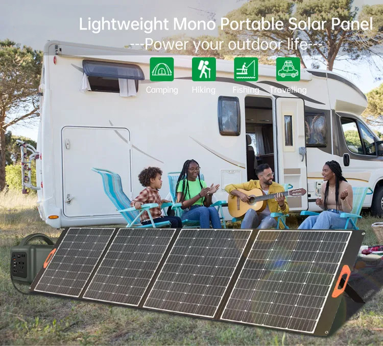 Hot Selling Waterproof Portable Mono 100W Flexible Foldable Solar Panel