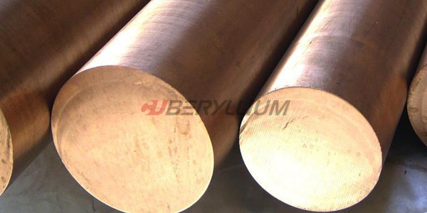 UNS C17000 Beryllium Copper Rods 6mm-50mm High Strength Electrical Conductivity