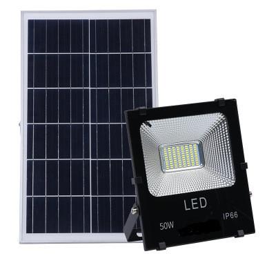 IP67 High Lumen Outdoor LED Flood Light With Power Display , 200w Solar Flood