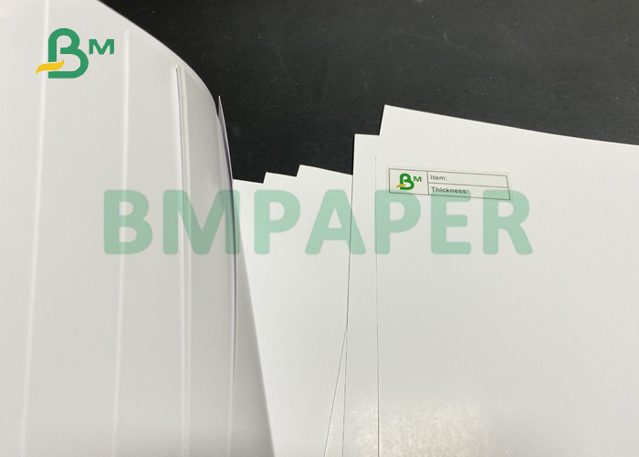 630 * 880mm Double Side Coated Paper For Book Cover Glossy Sheet Packing