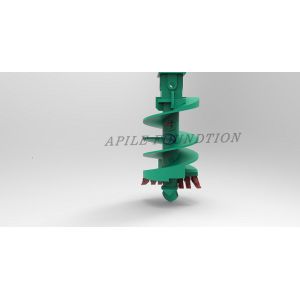  Apfdx Double Start Rock Auger With Bottom Plate Flat Teeth Manufactures
