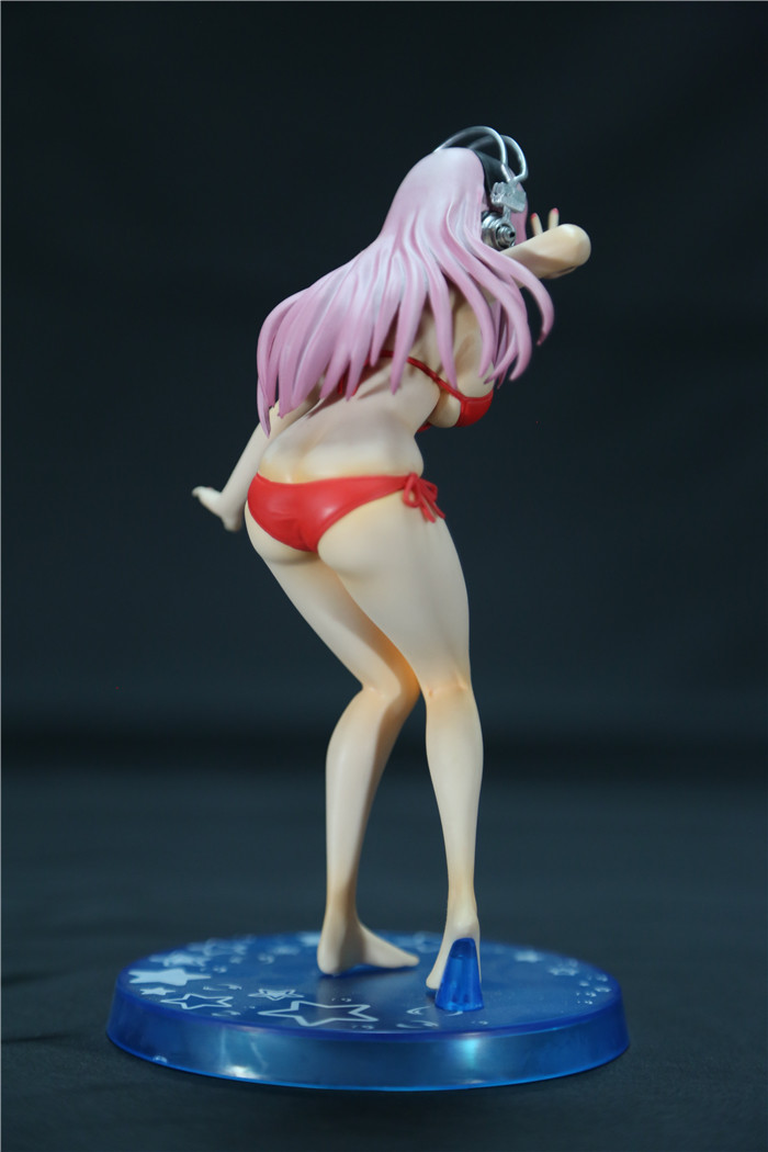 Red Color Sex Anime Figure , Undressable Anime Figures Different Style Available