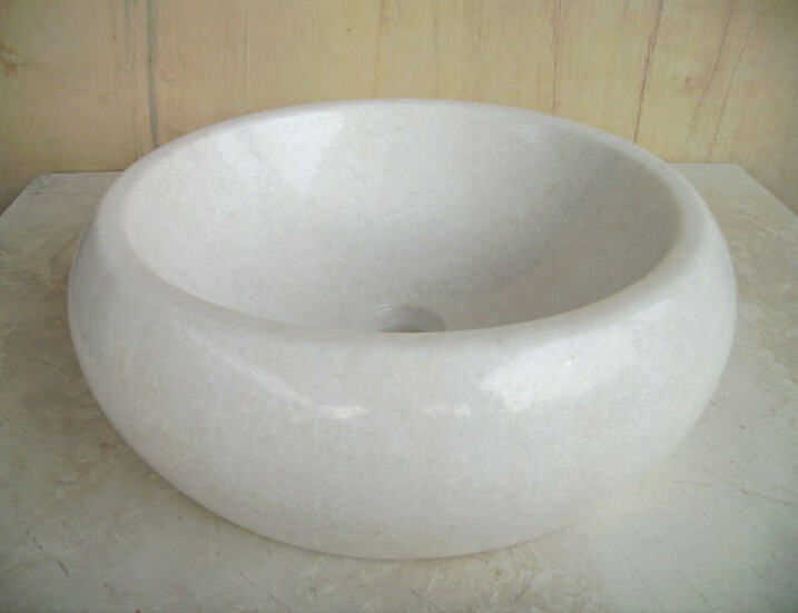 Thassos White Marble Floor Tile , Pure Crystal White Marble Stone Tile