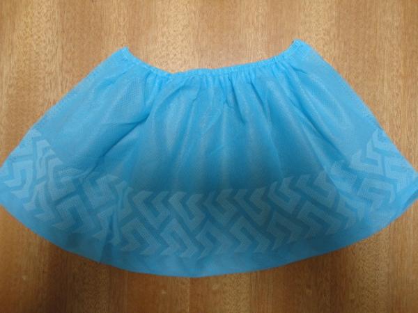 Slip Resistance Plastic Shoe Protectors , Disposable Waterproof Shoe Covers
