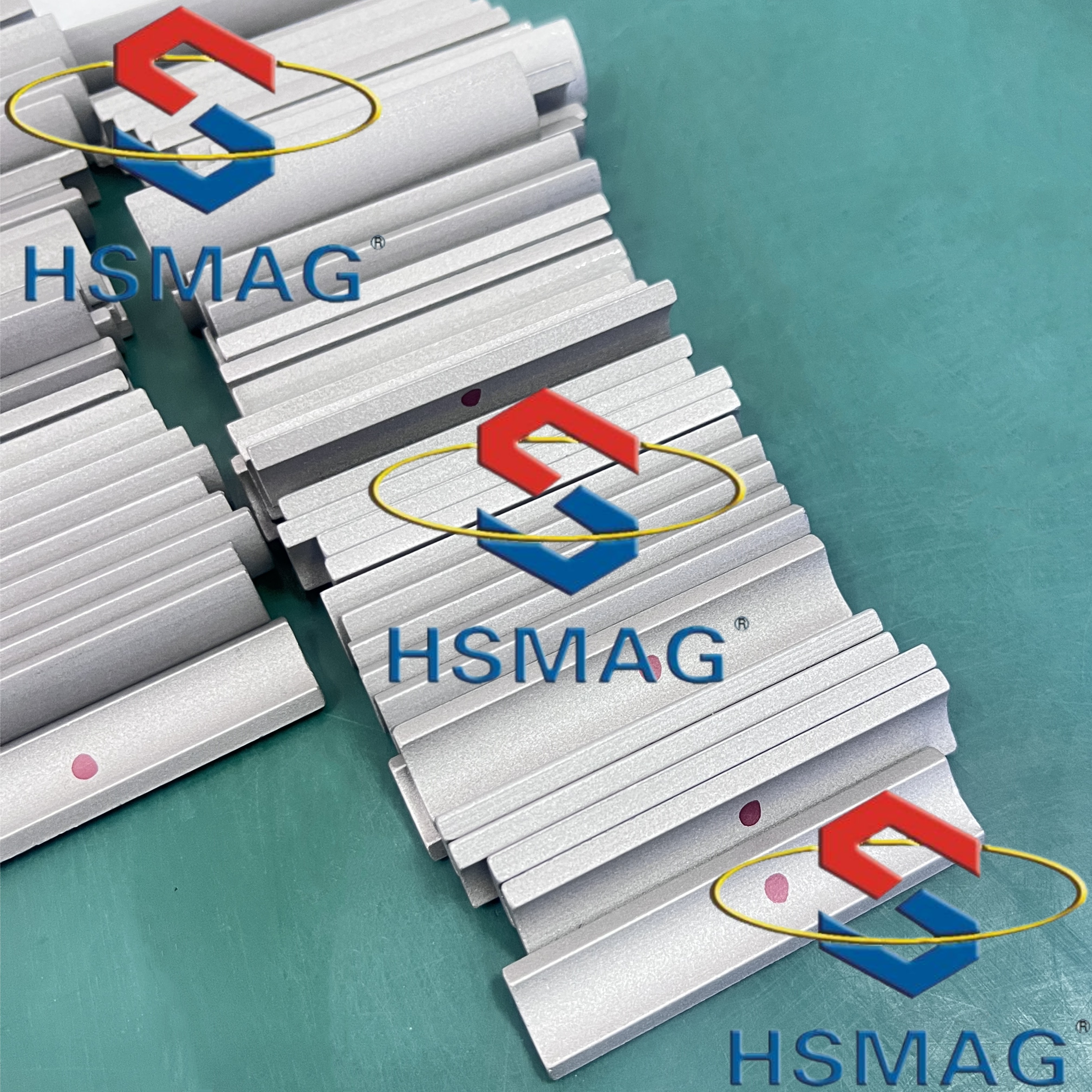 ISO9001 Long Arc Samarium Cobalt Arc Sm2Co17 Magnet Special Shape