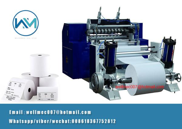 Single layer fax paper/cash register/medical report paper/thermal paper slitting