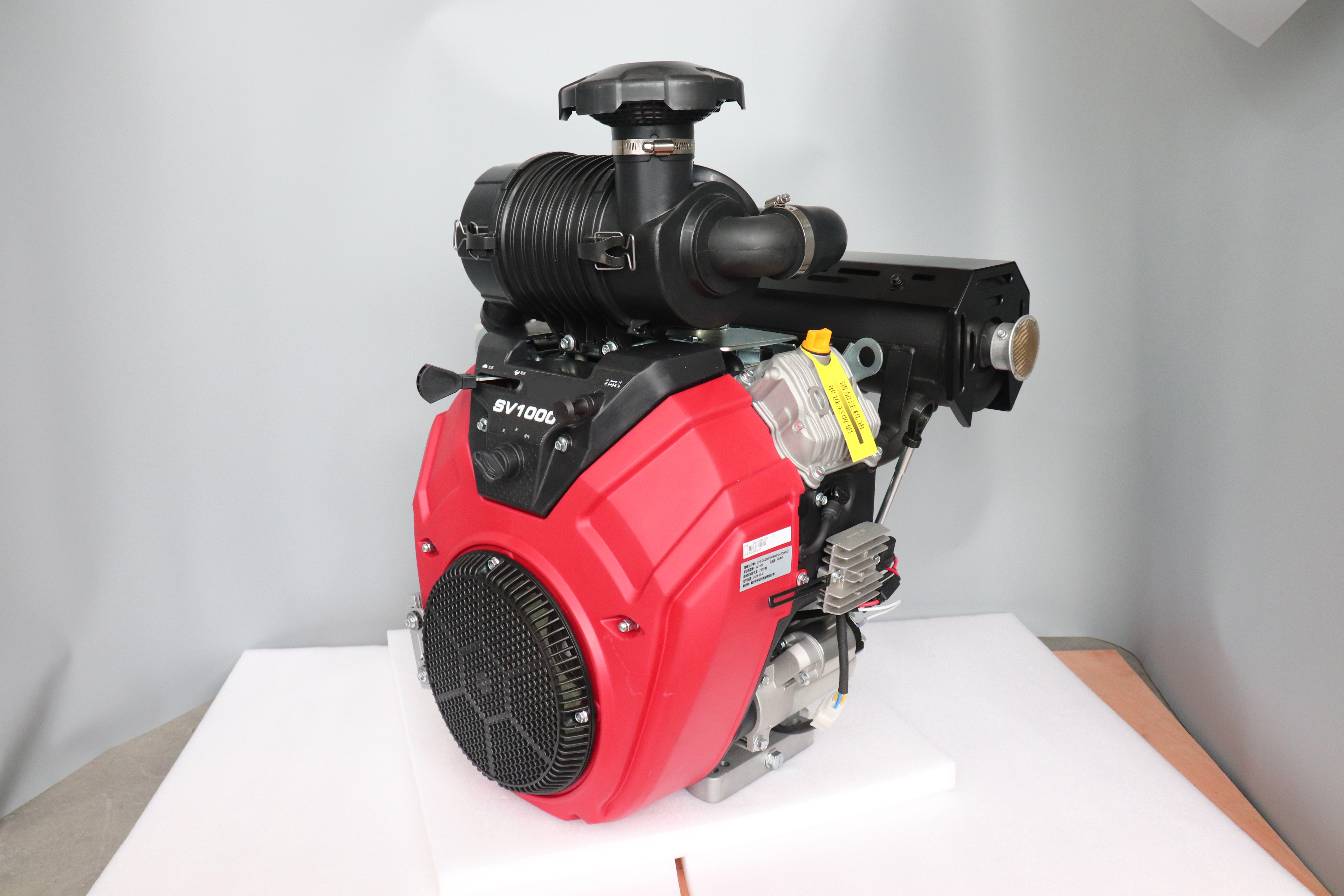 High Speed OHV V-twin 4 Stroke 24hp 27hp 35hp Forced Cooling Gasoline Engine for Motor