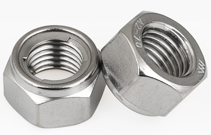 M3 - M39 DIN 980 M Stainless Steel 304 All Metal Self Locknut Hex Locking Nuts With Two-Piece Metal