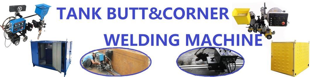 Automatic Butt Fillet Tractor Welding Machine for Tank Base Plate
