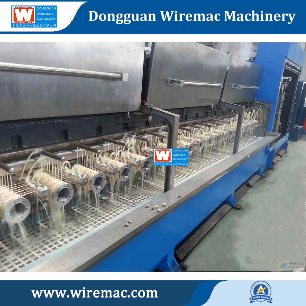 14 Multi Wire Drawing Machine With Online Annealer And Automatic Spoolers