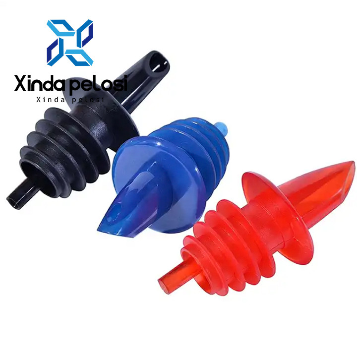 Bar Plastic Pour Spout Measured Water Olive Oil Pourer Cap