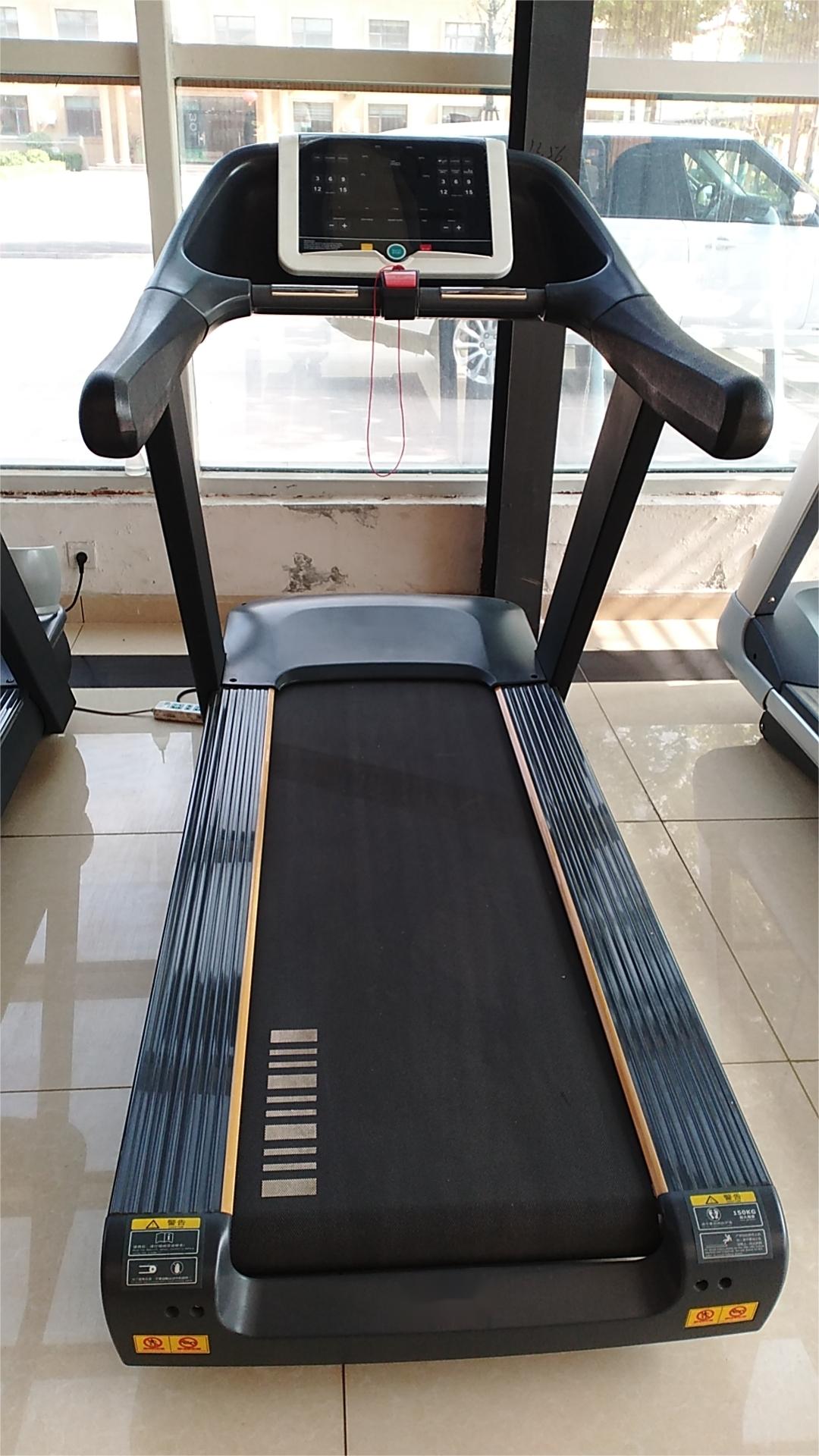 Home Use Electric Mechanical Treadmills for Body Building Foldable Wood Design Manual Folding 150kg Max User Weight LED Display