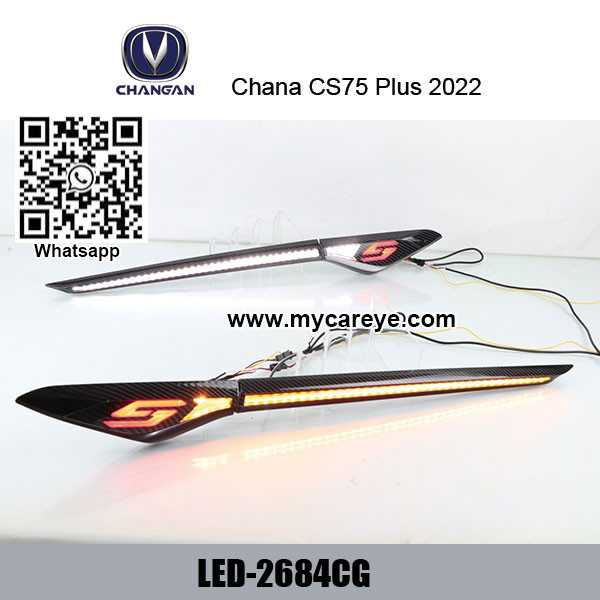 Chana CS75 Plus 2020-2022 Car LED lights steering light Fender Side Lamp led daylight