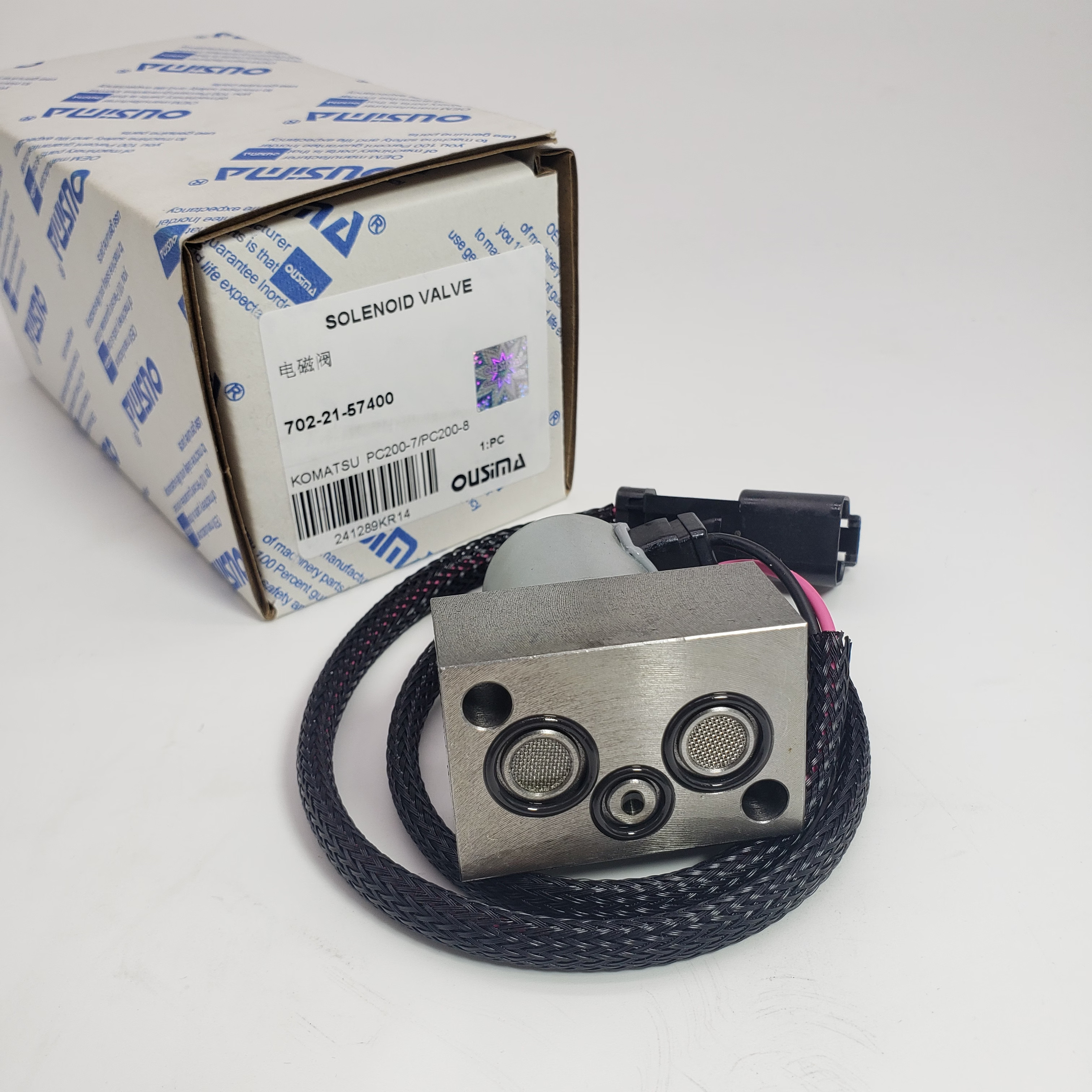 Solenoid Valve 702-21-58140 For KOMATSU D51EX/PX WA270 WA320