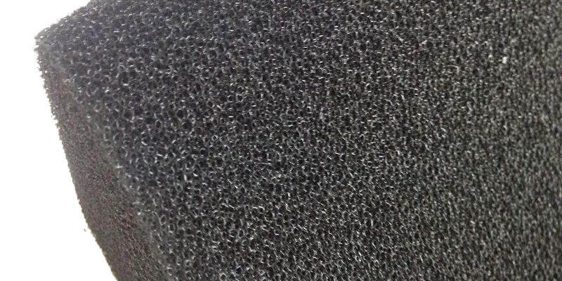 Antistatic PU Foam ESD Blister Packing Black / Pink Color Conductive Foam
