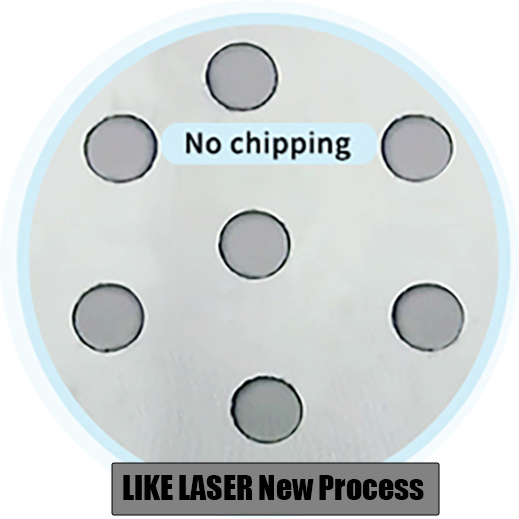 Perfect Tempered Control Panel Glass Laser Drilling Machine