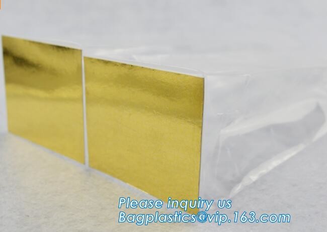 polypropylene Crystal Clear Cello Bags flat square block bottom opp bag,candy opp square bottom cello bag bagease packag