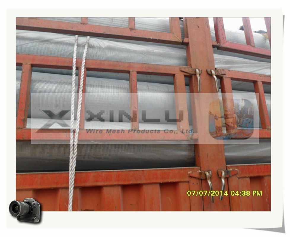 Trapezoidal Wire Wrapped Water Well Screen Pipe SS304 SS316L With Thread Joint