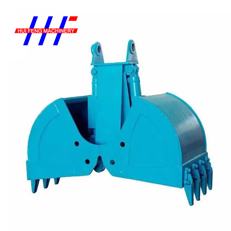 30T Blue Excavator Rotating Bucket