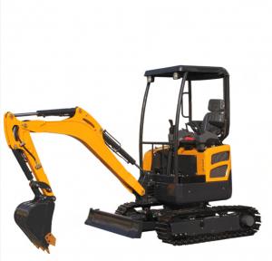 China 2 Ton Road Builder Excavator Rated Speed 4km/H Maximum Digging Heigh 3700mm on sale