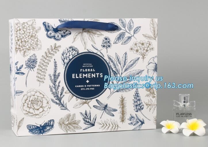 Cheap Customized Pink Printed Paper Shopping Bag For Clothing and Gift,Recycled Luxury Paper Bags & Retail Carrier Bags