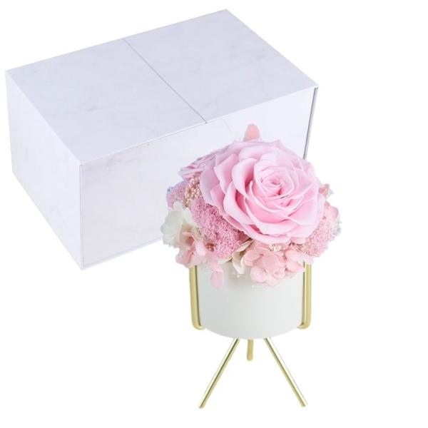 New Arrival preserved flowers ornament luxury immortal rose gift for teacher