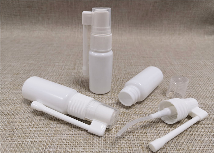 Leakage Proof Medical Mist Pump Sprayer PE Plastic 0 . 18CC Dosage Output