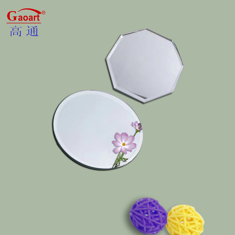 Full Length Adhesive Bedroom Mirror Straight Edge Working and Bath Mirror Without Frame