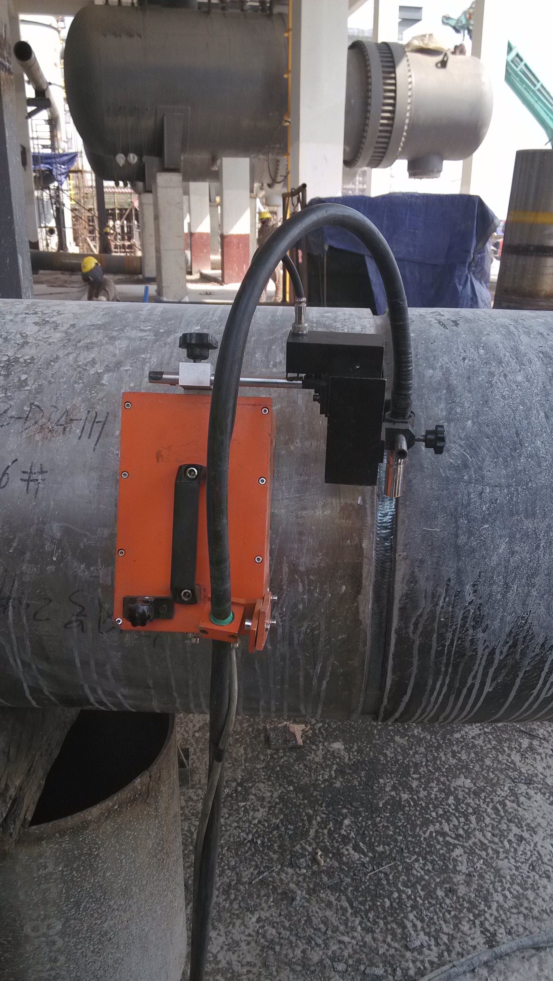 Round Tube Shape Fully Automatic Circular Pipe Welding Machine for Pipeline Construction Equipment