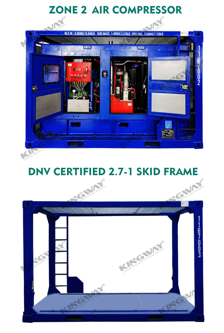 Supply 100kva 80kw 400v 50hz 3 phase 4 wire explosion proof ATEX diesel generator