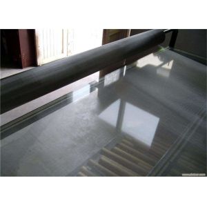  300 Mesh Metal Hardware Wire Mesh , Black Metal Wire Mesh Screen With Graphite Has Good Corrosion Resistan Manufactures