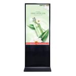 55 inch Full Black 10 Points IR Touch Screen Kiosk Android Windows System All In