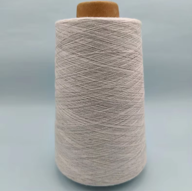 GRS Certified 100% Recycled Nylon 6 Fiber - 8Dx88mm Raw White Eco-Friendly Fiber for Sustainable Textiles