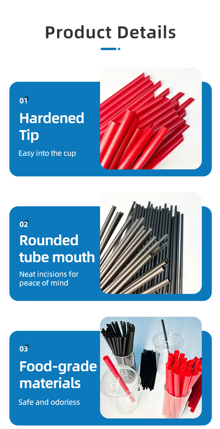 Wholesale Disposable Biodegradables Bagasse Drinking Straws For Party