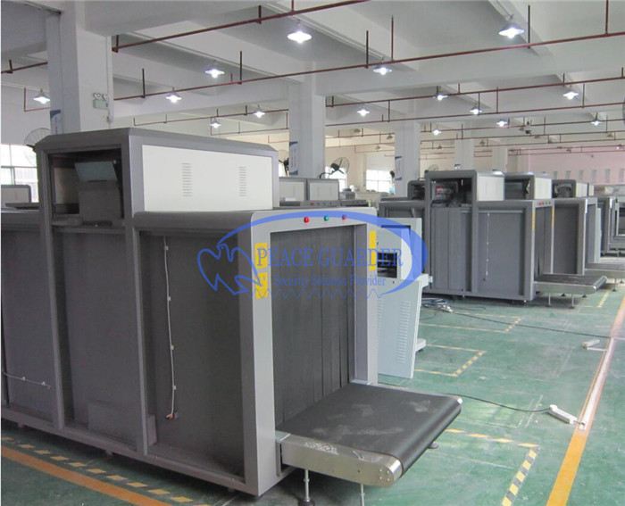 Multi Energy Generator X Ray Luggage Scanner With High Penetration Big Tunnel PG10080
