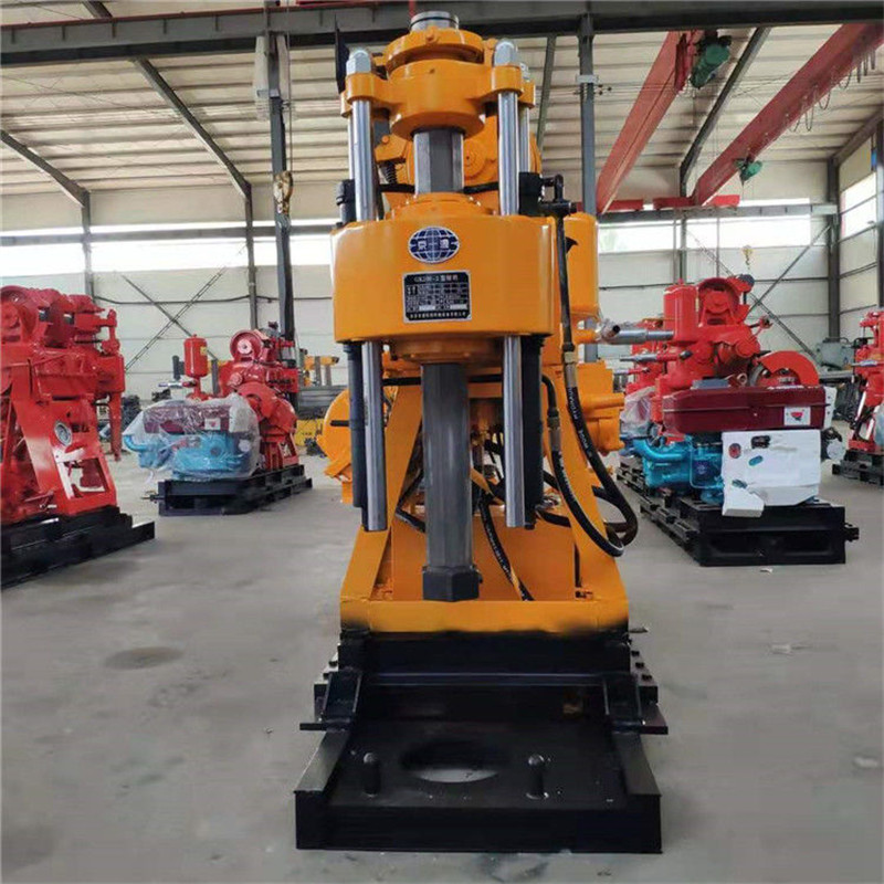 XY-2 Geological Hydraulic Core Drilling Rig With Vertical Shaft