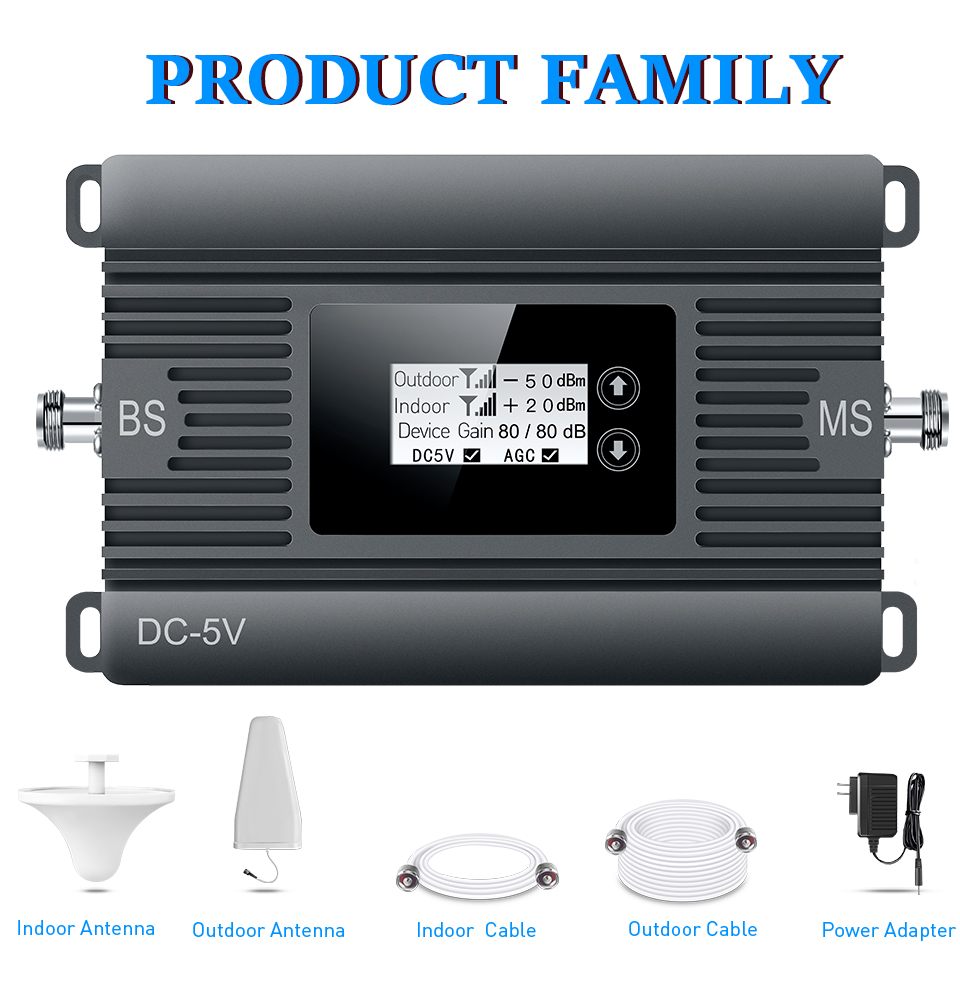 Single Band 850MHz Cell Phone Signal Amplifier Cell Phone Booster