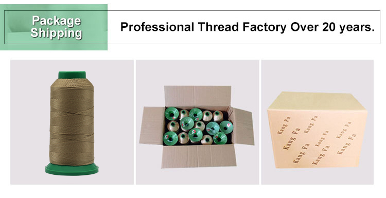 90 High Tenacity Bonded Thread Polyester Ring Twisted or TFO Twisted 100g Industrial Tex