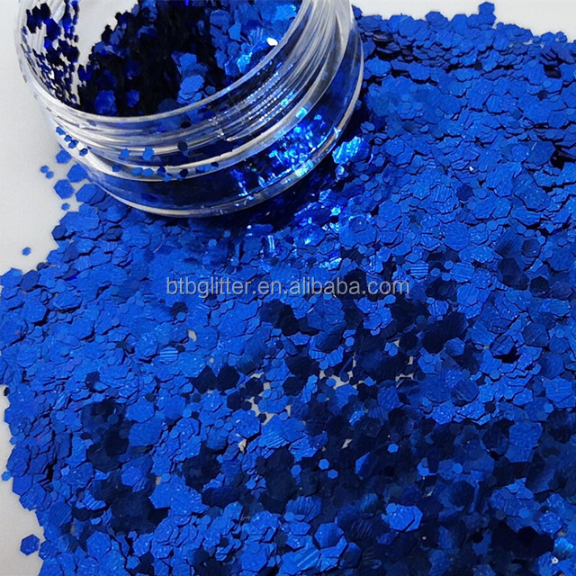 Get the Best Navy Blue Chunky Glitter Mermaid Stock Powder for Party Decorations Thanksgiving Father's Day Earth Day Bulk