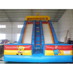Spongebob Double Lane Inflatable Slide (CYSL-31)