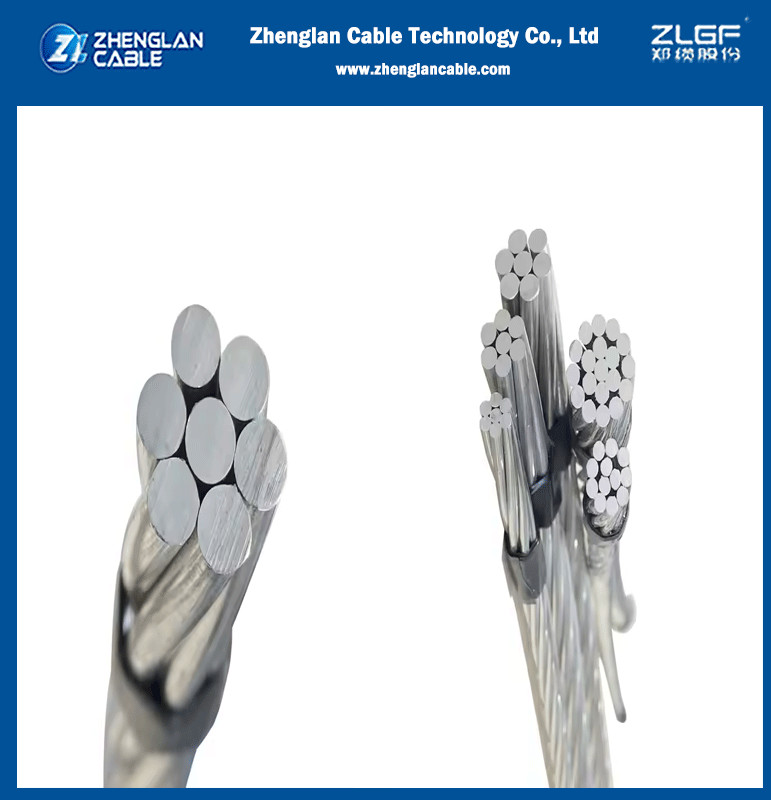 Overhead Bare Conductor Almelec Cable ASTER 228 288mm2 AAAC Conductor NFC 34-125 For Transmission And Distribution
