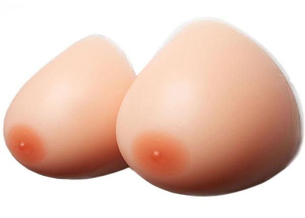 Water Drop Silicone Breast Prosthesis , Natural Silicone Breast / Sexy Fake
