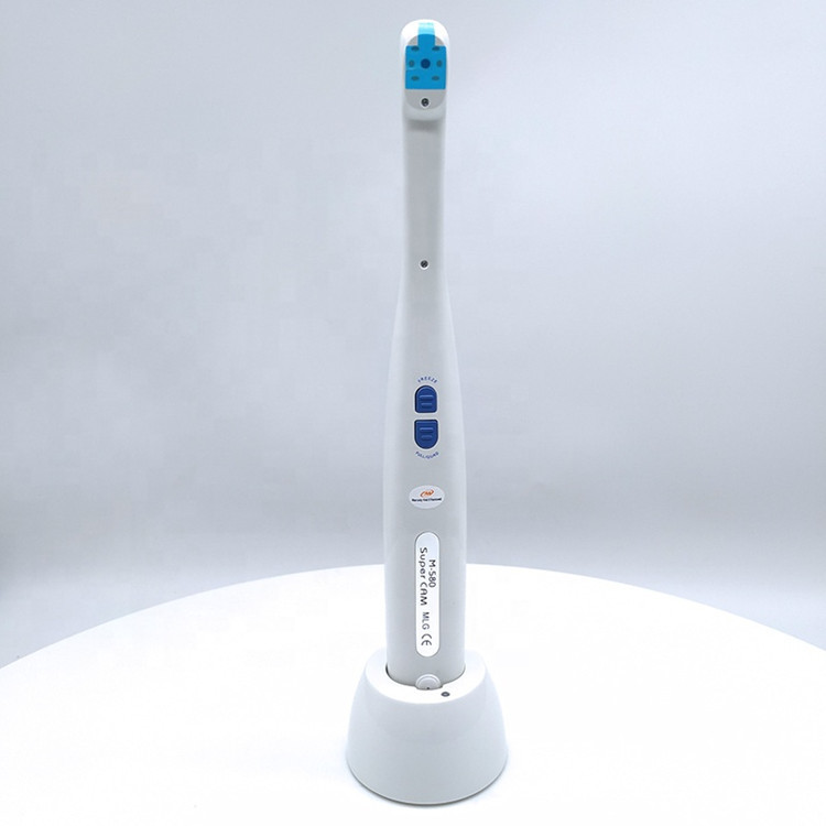 8 Mega Dental Equipment Dental Mouth Mirror 3d Intra Oral Camera Scanner With Wifi And Wireless Charging Dock