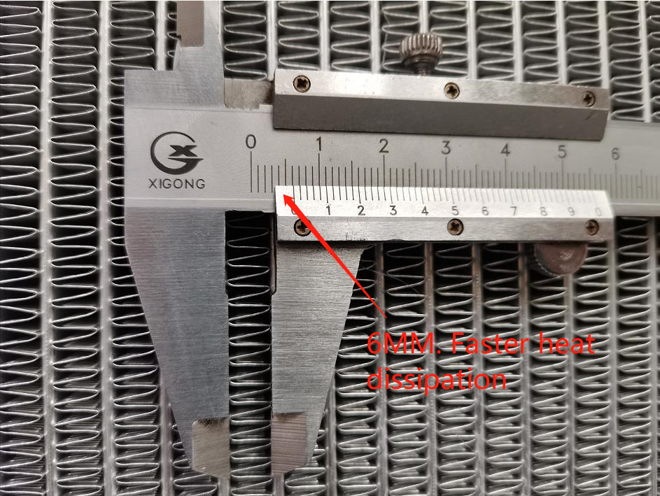 1301010-T45L0 Aluminium Radiator 1301010-T3000 DFAC DONGFENG Dump Truck Spare Parts